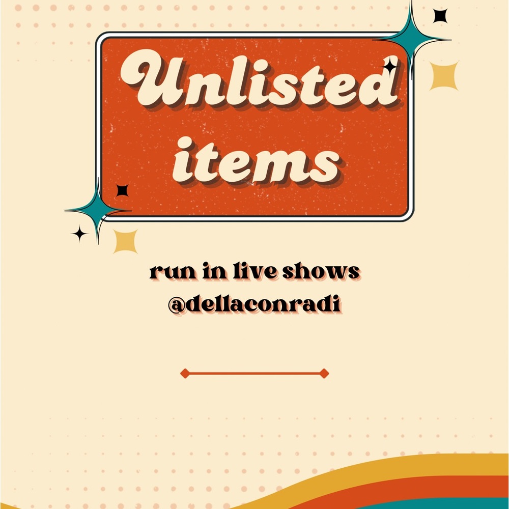 Unlisted Items